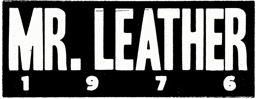 Mr. Leather 1976